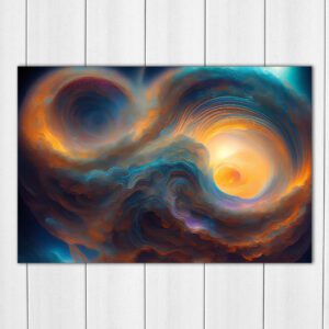Abstract Art Wave Energy - Abstract Acrylic