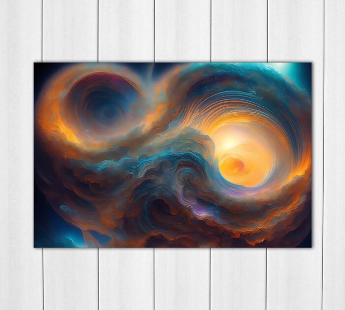 Abstract Art Wave Energy - Abstract Acrylic