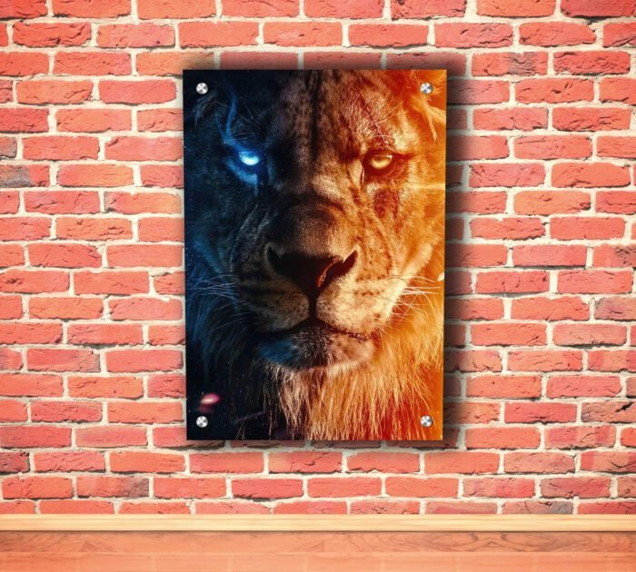 Ragnarok Lion Acrylic Photo