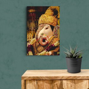 Dagadusheth Halwai Ganapati Landscape Acrylic Photo