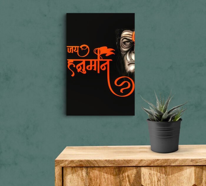Jay Hanuman Kesari Acrylic Photo