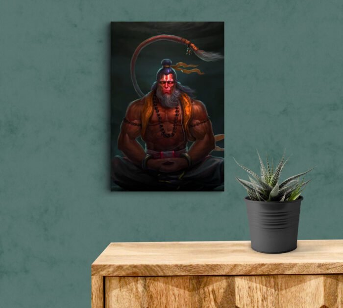 Lord Hanuman Acrylic Photo