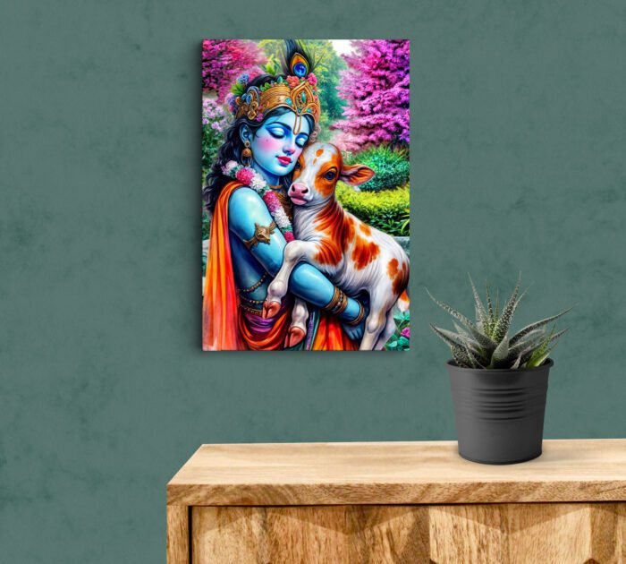 Kanha with Gaiyaa Acrylic Photo