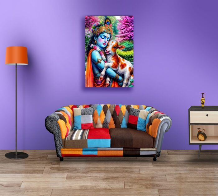 Kanha with Gaiyaa Acrylic Photo