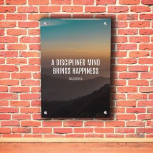 "Disciplined Mind" Acrylic Photo