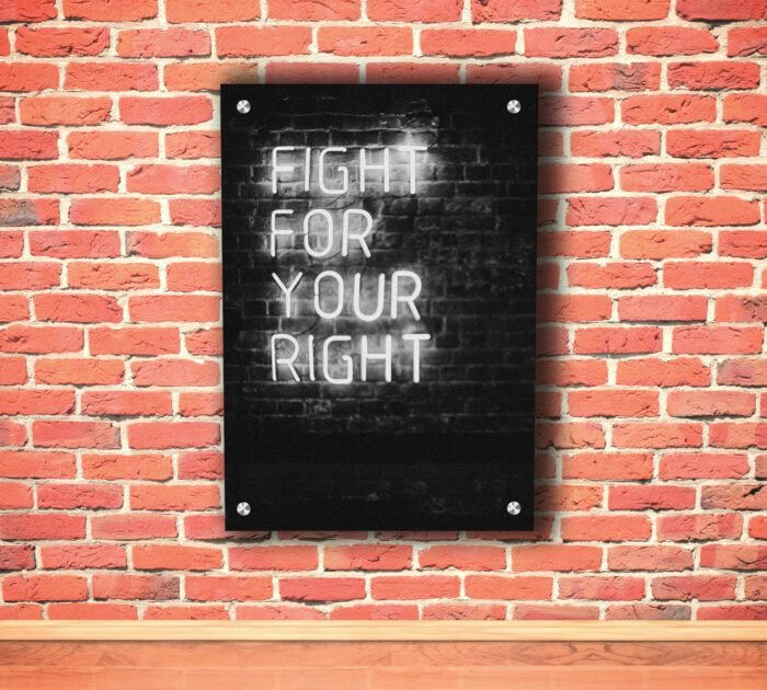 Fight For Your Right Acrylic Photo