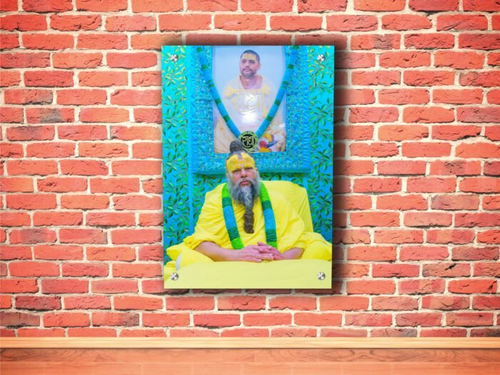 Radha Vallabh Shri Harivansh At Radha Vallabh Kunj Kutir Acrylic Photo