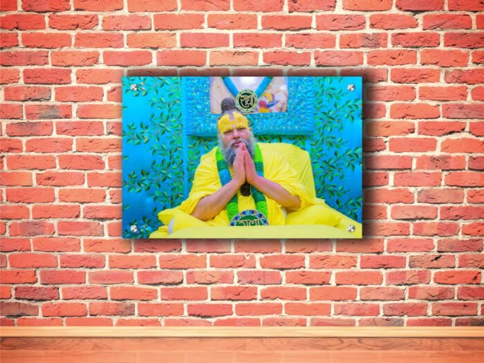 Shri Premanand Ji Maharaj Landscape Acrylic Photo