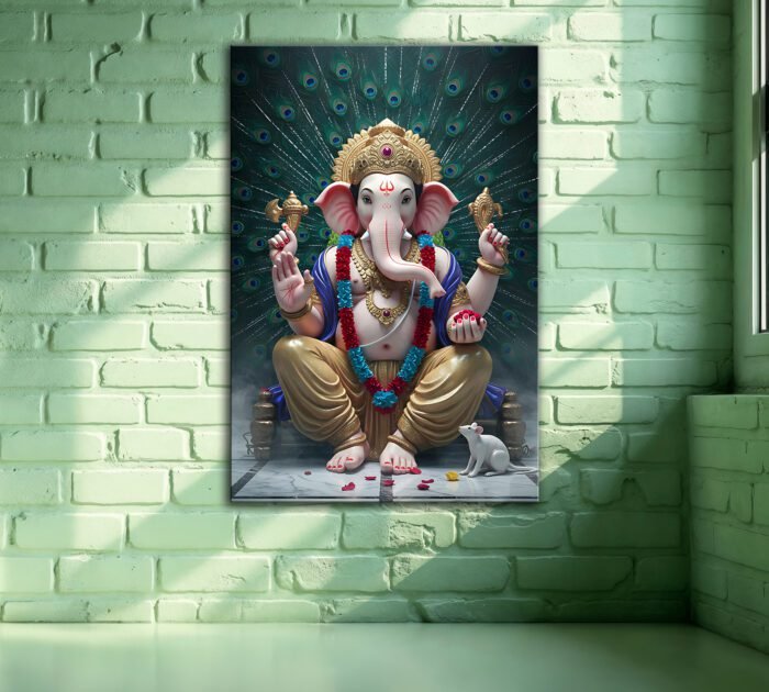 Lord Ganesha Acrylic Photo - Image 3